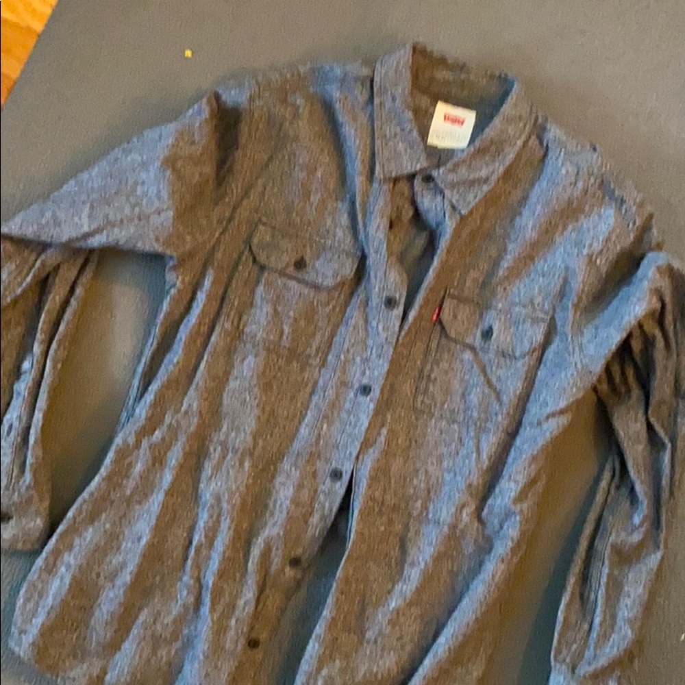 Levi’s flannel chore shirt, size large